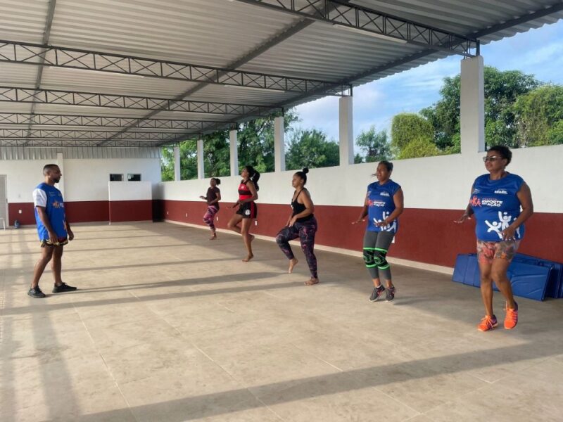 ‘Esporte em Ação’ tem 200 alunos matriculados no núcleo do Salgueiro