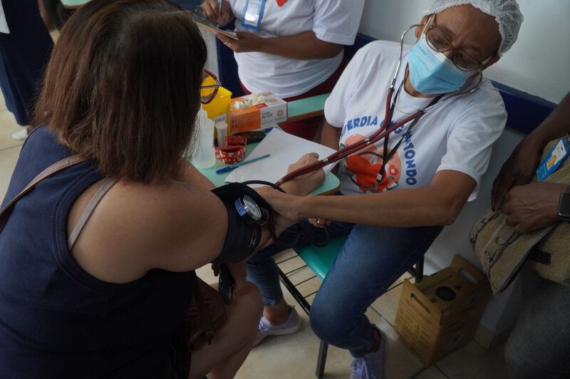 Clínica do Mutondo realiza ação de conscientização em saúde para hipertensos e diabéticos