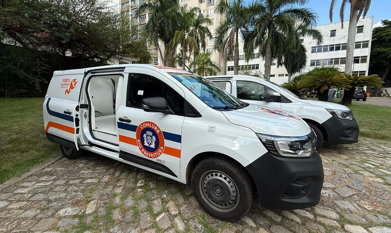Comlurb recebe novos veículos 100% elétricos para coleta na rede hospitalar – Prefeitura da Cidade do Rio de Janeiro