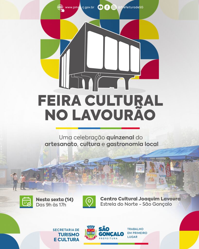Feira da Cultura traz o melhor do artesanato e culinária nesta sexta-feira