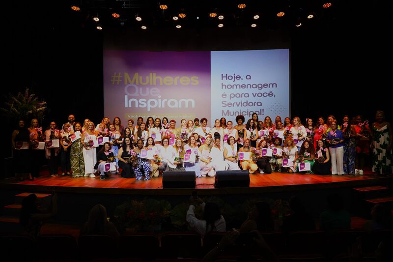 servidoras municipais são homenageadas – Prefeitura Municipal de Niterói