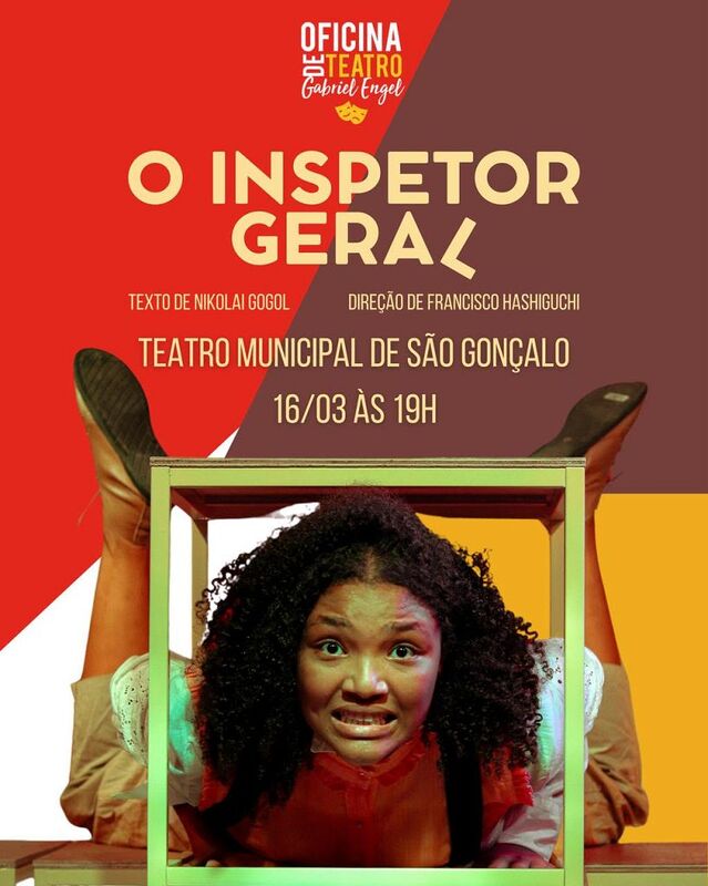 Teatro Municipal recebe espetáculo O Inspetor Geral neste final de semana