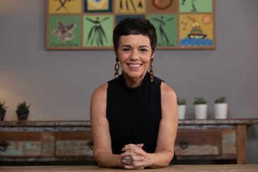 Brasília (DF), 21/03/2025 - Formada em psicologia, Ivana Portella, fundadora de A Casa com Vida, empresa dedicada aos cuidados com a casa que forma profissionais de organização, fala sobre o transtorno de acumulação. Foto: Rogerio Resende/R2Foto