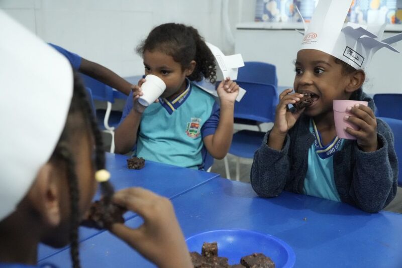 Alimentação saudável nas escolas de São Gonçalo