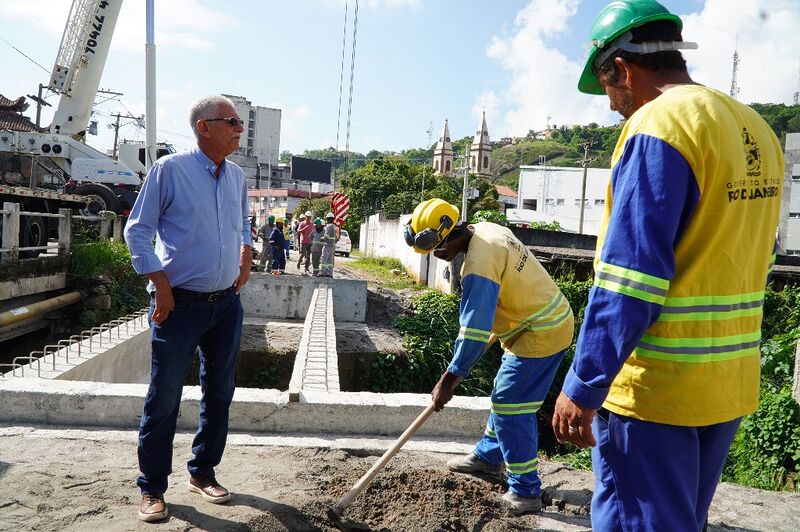 Começa a construção de ponte no Trecho 3 do MUVI