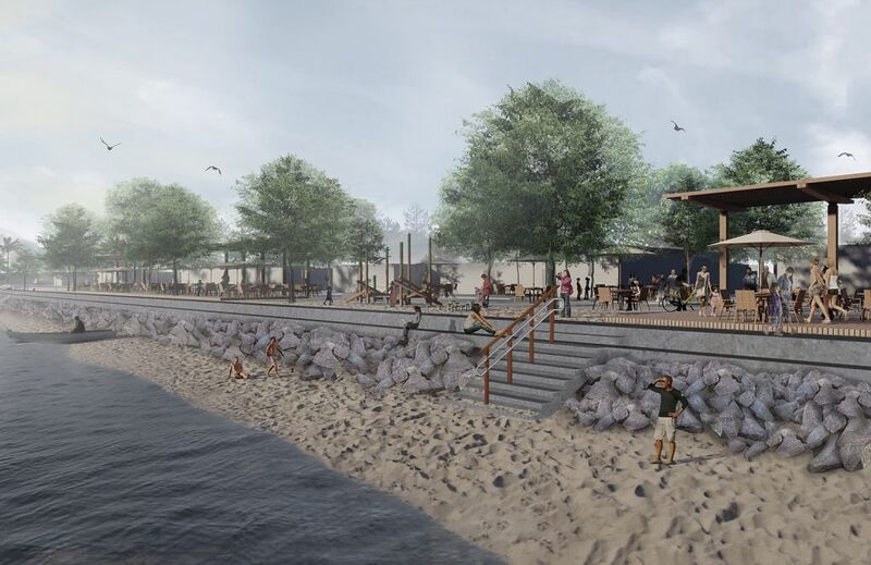 Comerciantes da Praia das Pedrinhas celebram obras de revitalização