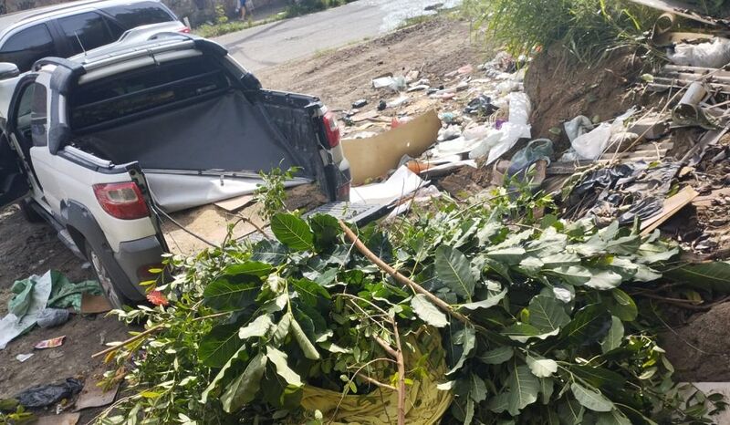 Dois homens são detidos por descarte irregular de lixo em São Gonçalo