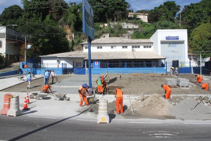 Entrada da Clínica Dr. Zerbini recebe revitalização