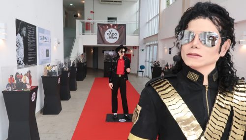 Exposição “Rei do Pop” homenageia Michael Jackson com esculturas em São Gonçalo