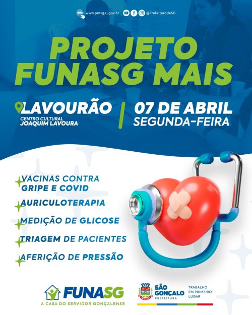 Funasg Mais promove ação no Centro Cultural Joaquim Lavoura