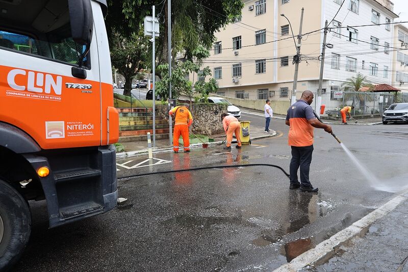 Em 100 dias, Programa Cidade Limpa eleva padrões de conservação e limpeza de Niterói – Prefeitura Municipal de Niterói