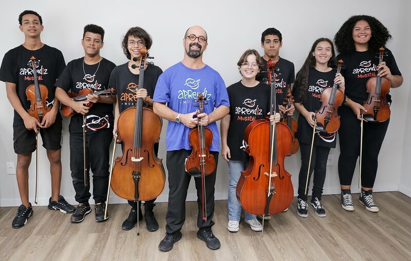 Ilha da Boa Viagem terá apresentação gratuita do  Octeto da Camerata de Cordas do Aprendiz Musical neste domingo (27)