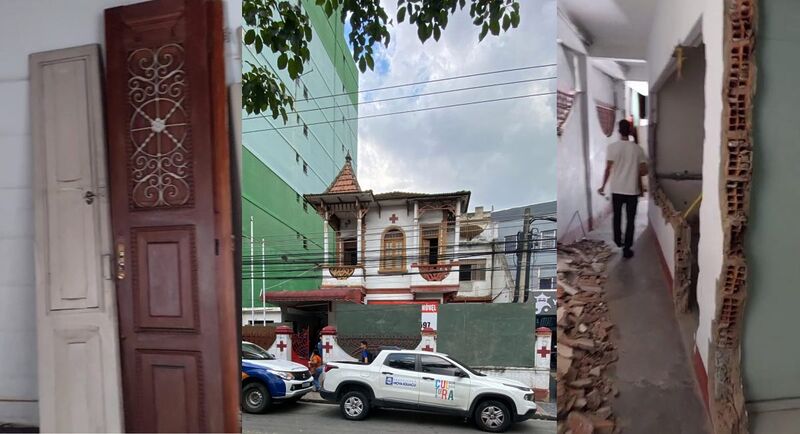 Prefeitura de Nova Iguaçu impede demolição do ‘Castelinho da Cruz Vermelha’