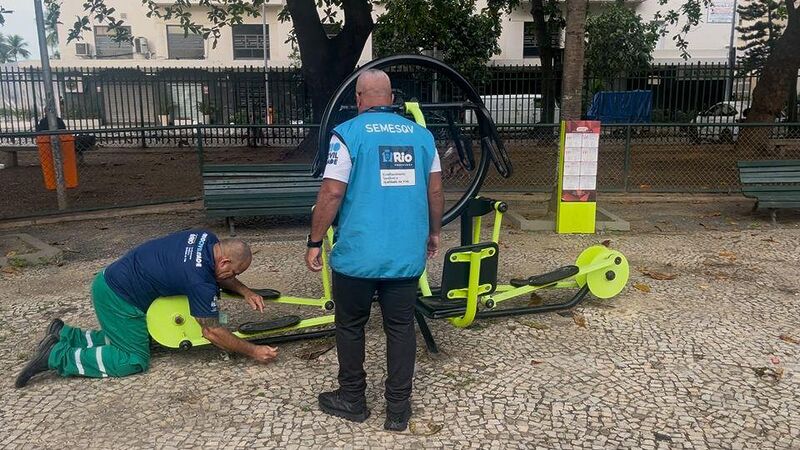 Prefeitura do Rio inicia programa de revitalização das academias da terceira idade – Prefeitura da Cidade do Rio de Janeiro