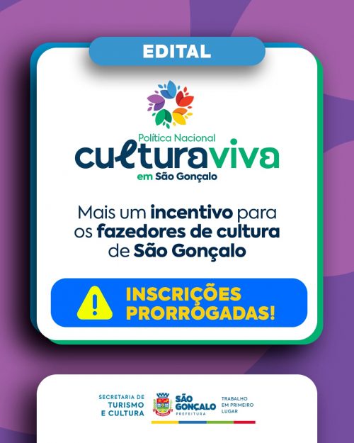 São Gonçalo promove encontro para apresentar o Edital Prêmio Cultura Viva