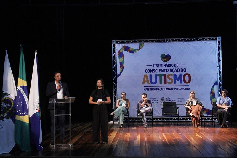 São Gonçalo realiza Seminário de Conscientização do Autismo no Teatro Municipal
