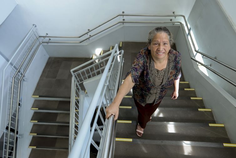 Lajeado (RS), 28/04/2025 - Luciane Barros (54 anos), participa da assinatura de contratos, programa compra assistida e rural.
Foto: Joédson Alves/Agência Brasil