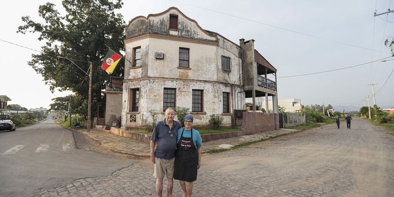 No RS, casarão de 117 anos resistiu a várias enchentes do Rio Taquari