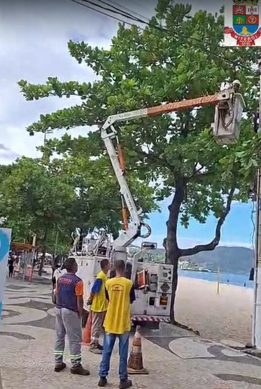Prefeitura de Niterói acaba com “gatos de luz” na Praia de Icaraí – Prefeitura Municipal de Niterói