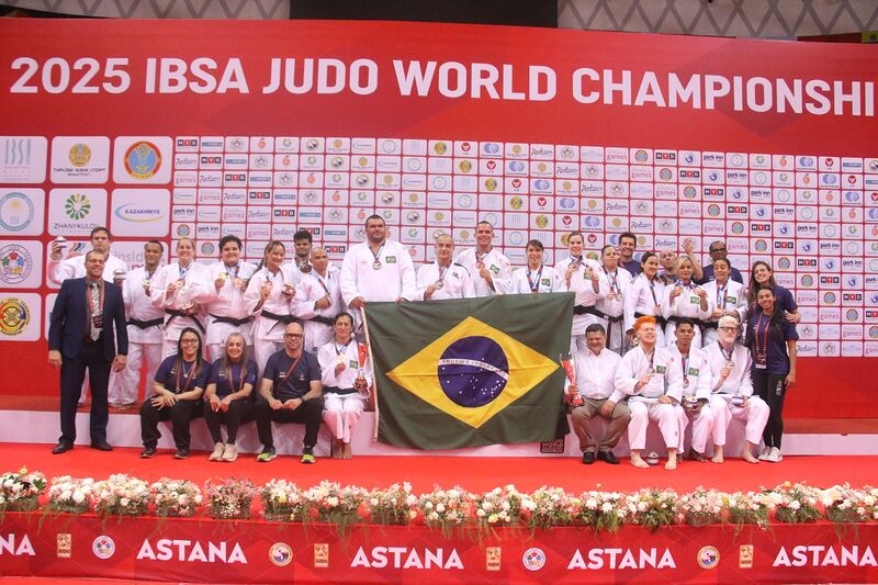 Atletas do Time Rio Paralímpico são campeões mundiais de judô no Cazaquistão – Prefeitura da Cidade do Rio de Janeiro