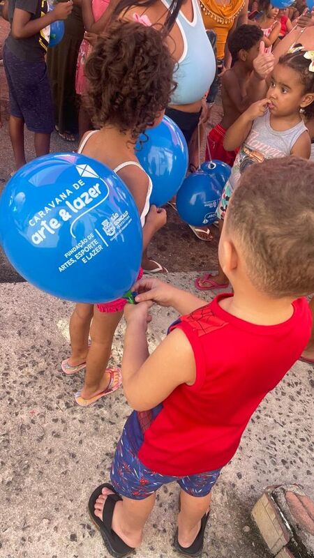 Caravana de Arte e Lazer agita a Brasilândia