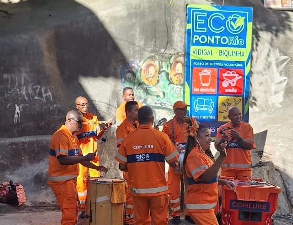 Comlurb iniciou nesta quarta-feira a operação do Ecoponto Biquinha, no Vidigal – Prefeitura da Cidade do Rio de Janeiro