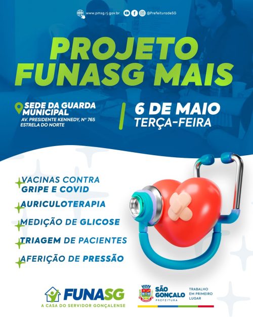 Funasg Mais promove ação na sede da Prefeitura