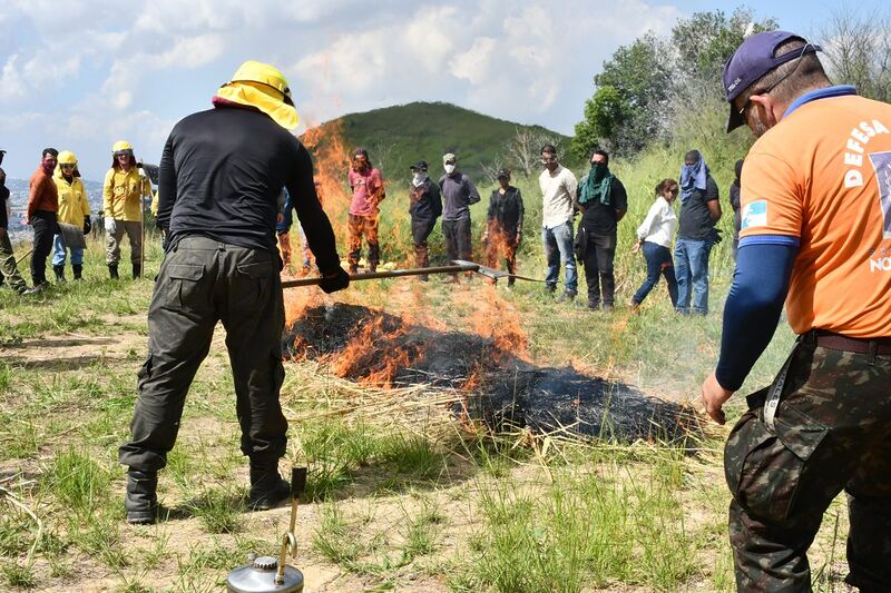 Inscrições abertas para novas turmas de brigadistas voluntários em Nova Iguaçu