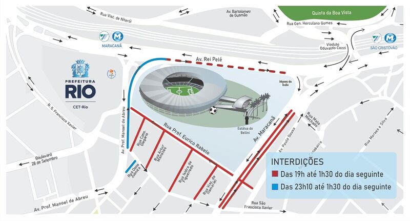 Jogo entre Flamengo x Botafogo-PB, no Maracanã, terá esquema especial de trânsito – Prefeitura da Cidade do Rio de Janeiro