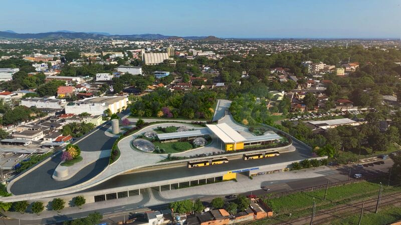Novo Terminal BRT Bairro Imperial Santa Cruz, na Zona Oeste, tem previsão de conclusão em dois anos – Prefeitura da Cidade do Rio de Janeiro
