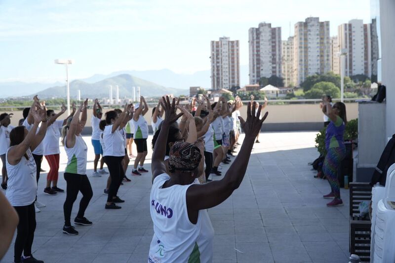 Projeto Saúde em Movimento oferece aulas de Zumba no Pátio Alcântara 