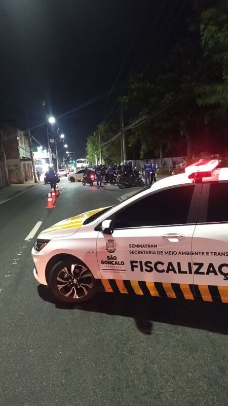 São Gonçalo apreende nove motos em operação contra escapamentos adulterados