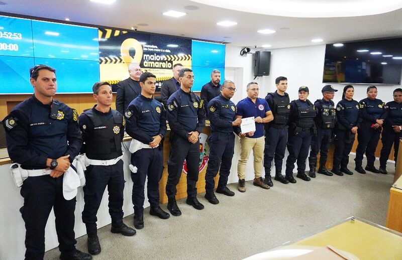 São Gonçalo encerra campanha do Maio Amarelo com cerimônia na Câmara Municipal