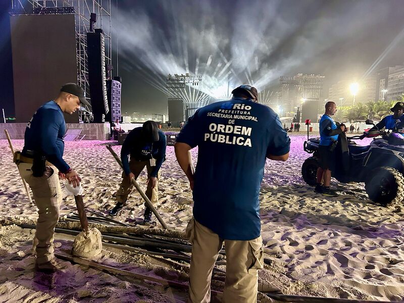 Seop realiza Operação Tatuí em Copacabana para coibir irregularidades na orla – Prefeitura da Cidade do Rio de Janeiro