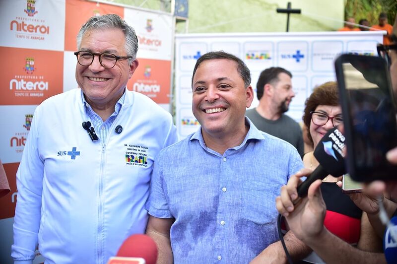 Prefeito Rodrigo Neves inaugura Maternidade Municipal Alzira Reis, em Charitas, com a presença do ministro da Saúde