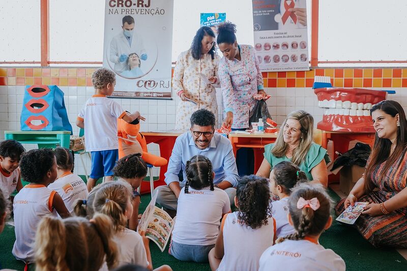 crianças recebem orientações sobre saúde bucal na Rede Municipal – Prefeitura Municipal de Niterói