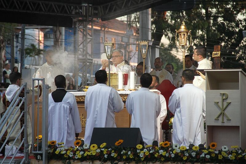 Emoção e fé encerram a celebração de Corpus Christi em São Gonçalo