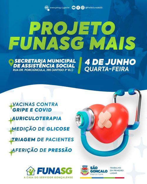 Funasg Mais promove ação para atender servidores da Assistência Social