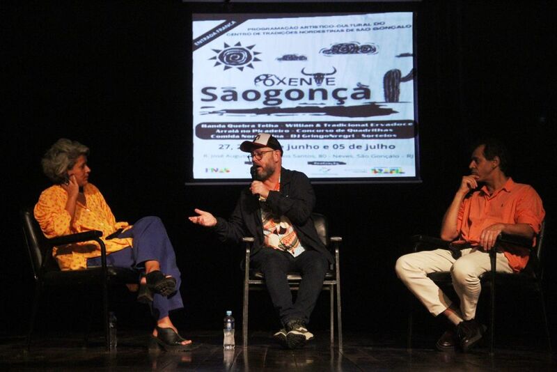 São Gonçalo inicia festival “Oxente Sãogonça” com bate-papo sobre santos juninos no Teatro Municipal