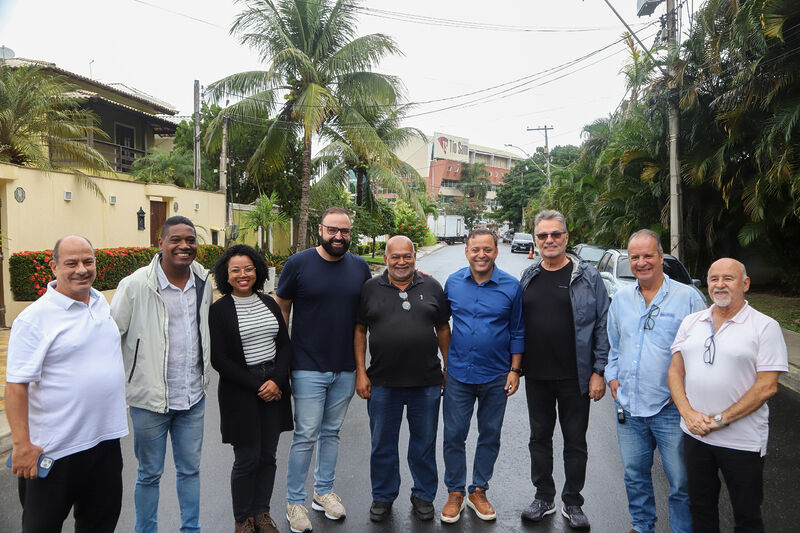 Prefeito visita obras de infraestrutura em ruas da Região Oceânica – Prefeitura Municipal de Niterói