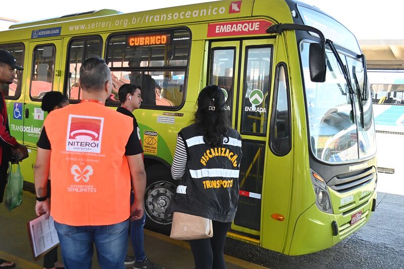 Prefeitura de Niterói intensifica fiscalização em ônibus municipais – Prefeitura Municipal de Niterói