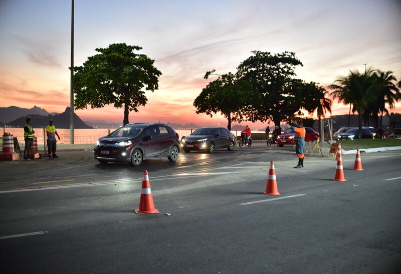 Prefeitura cria faixa reversível em Charitas – Prefeitura Municipal de Niterói