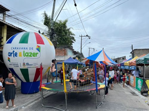 Caravana vai garantir mais um fim de semana de lazer e diversão em São Gonçalo