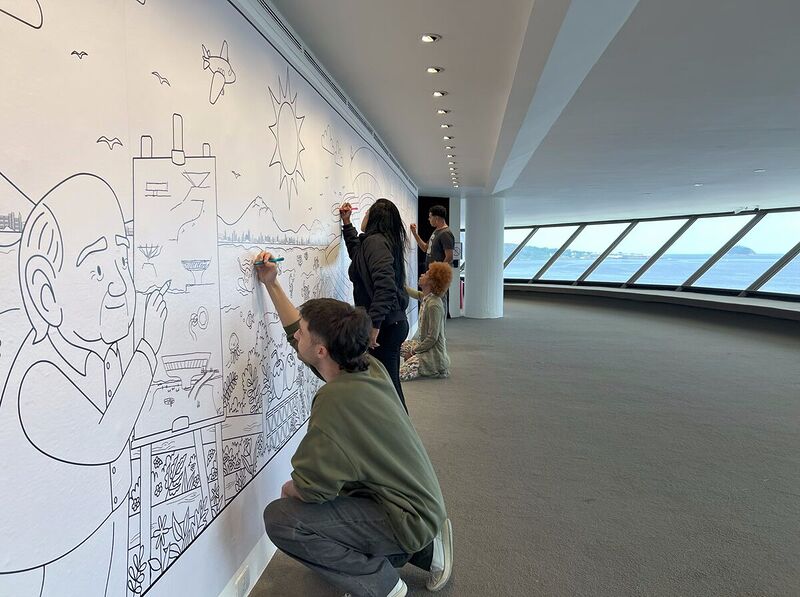 a partir de sábado (12), museu convida o público a viver uma (não) exposição entre linhas e cores – Prefeitura Municipal de Niterói