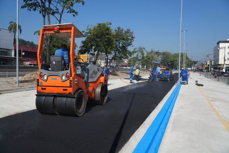 Novo módulo de estacionamento no Jardim Alcântara é pavimentado