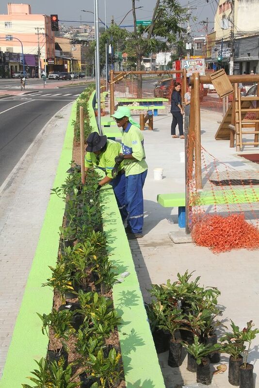 Obras na Praça do Vila Lage estão em fase final