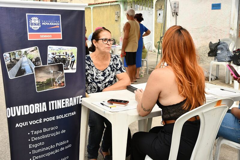 Ouvidoria Itinerante fará atendimento em bairros centrais de Nova Iguaçu nos dias 22 e 24 de julho