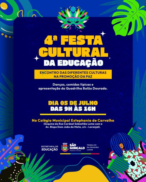 São Gonçalo promove mais uma edição da Festa Cultural da Educação
