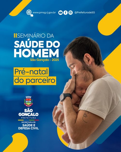 São Gonçalo promove seminário sobre saúde do homem no final deste mês