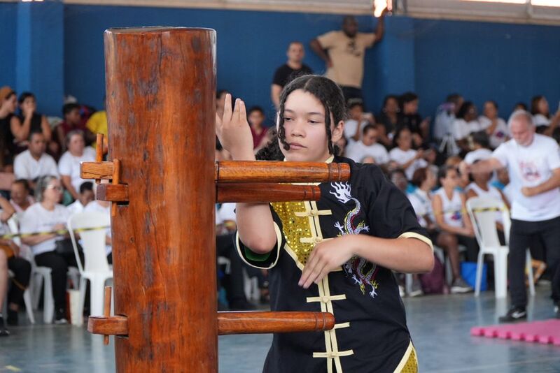 Competição de Kung Fu reúne cerca de 300 atletas em São Gonçalo